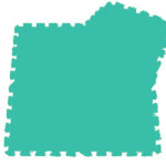 Covoras Puzzle – Verde Teal